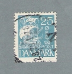 Stamps : Europe : Denmark :  Carabela