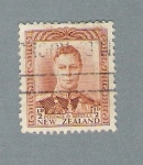 Sellos de Oceania - Nueva Zelanda -  Rey Jorge VI