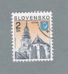 Stamps Slovakia -  Nitra