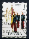 Stamps Spain -  Abanderado infanteria