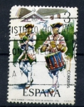 Stamps Spain -  Tambor y pifano reg. de Granada 1734