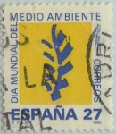 Stamps Spain -  dia mundial del medio ambiente-1992