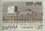 Stamps Spain -  Exposicion universal de Sevilla-1992