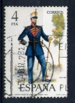 Stamps Spain -  Tambor mayor de infanteria 1861