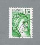 Stamps France -  Sabine de Gandón