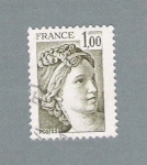 Stamps France -  Sabine de Gandón