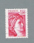 Stamps France -  Sabine de Gandón