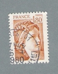 Stamps : Europe : France :  Sabine de Gandón