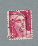 Stamps France -  Marianne de Gandón