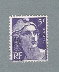 Stamps France -  Marianne de Gandón