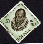 Stamps Bolivia -  Cervantes