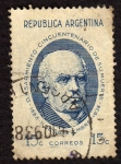 Sellos de America - Argentina -  Domingo F Sarmiento