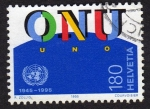 Stamps Switzerland -  ONU