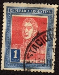 Stamps Argentina -  Gral. Sam Martin