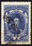Sellos de America - Argentina -  Gral San Martin