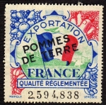 Stamps France -  Exportacion de pomme de terre