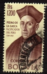 Stamps Bolivia -  Pedro de la Gasca