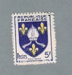 Stamps France -  Saintoge