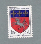 Stamps France -  Saint-lo