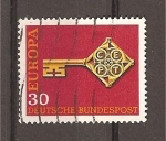 Stamps Germany -  Tema Europa.