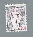 Stamps France -  Marianne de Cocteau