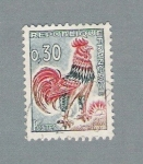 Stamps : Europe : France :  Le coq de Decaris