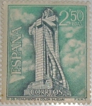 Stamps : Europe : Spain :  Nº36 MONUMENTO A COLON(HUELVA)