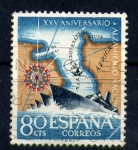Stamps Spain -  XXV aniv. del alzamiento nacional
