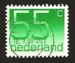 Stamps : Europe : Netherlands :  centº del sello holandés