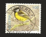 Sellos de Europa - Suiza -  1953 - fauna, parus major