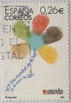 Stamps Spain -  50º dia mundial de la lepra-2003