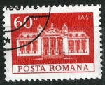Stamps : Europe : Romania :  Edificio. IASA