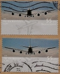 Stamps Germany -  Aerbus A380  - con sobretasa para organizaciones de beneficencia