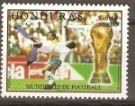 Stamps Honduras -  MUNDIAL  FRANCIA  98