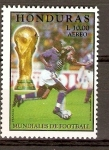 Stamps Honduras -  MUNDIAL  FRANCIA  98