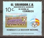 Stamps : America : El_Salvador :  ESPAÑA  1982