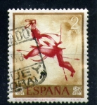 Stamps Spain -  Saltadora- Castellón