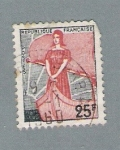 Stamps France -  La Marianne à la nef