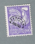 Stamps : Europe : France :  Le coq de Decaris