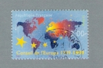 Stamps France -  Consejo de Europa