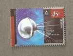 Stamps Ukraine -  Satélites