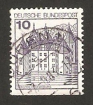 Stamps Germany -  762 b - Castillo de Glucksburg