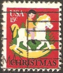 Stamps United States -  navidad