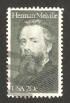 Stamps United States -  1541 - Herman Melville, escritor