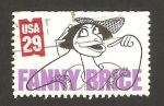 Stamps United States -  fanny brice, actriz