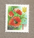 Stamps : Europe : Ukraine :  Amapola