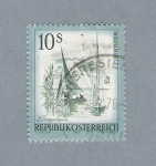 Stamps : Europe : Austria :  Neusiedlersee