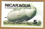 Sellos del Mundo : America : Nicaragua : 75 Aniversario de Zeppelin 1902-77