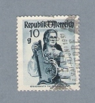 Stamps Austria -  Trajes regional de Styre Salzkammergut