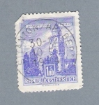 Stamps Austria -  Castillo
